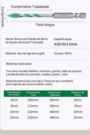 Broca Multfunção 93HRC Tork