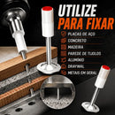 BrutoFix™ - Pistola Manual de Fixação + 100 Pinos de Brinde