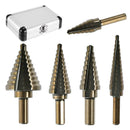 Kit Brocas Escalonadas – Aço Rápido HSS 4241