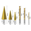 Kit 6 Brocas Em Cone