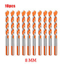 UltraDrill™ Premium – Kit 7 Brocas Profissionais Multiuso 3–12mm | Madeira, Metal, Concreto e Cerâmica