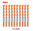 UltraDrill™ Premium – Kit 7 Brocas Profissionais Multiuso 3–12mm | Madeira, Metal, Concreto e Cerâmica