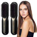 Escova Alisadora de Cabelo 5 em 1 Sem Fio PureGlam- Bivolt - Gungla