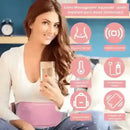 Massageador Térmico para Alívio das Cólicas - Massageador para Alívio de Dores Menstruais - Gungla